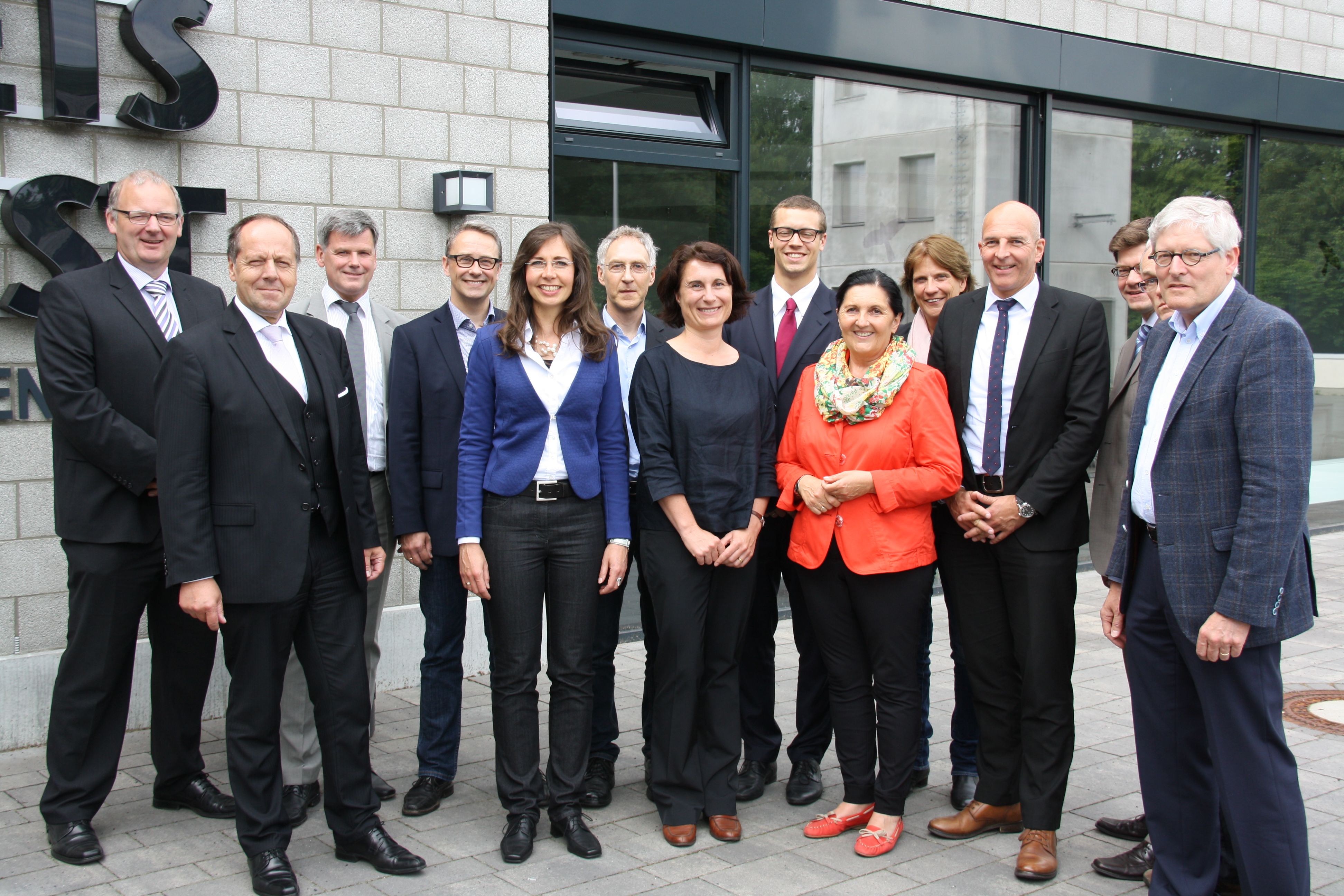 CDU-Fraktionsvorsitzende Irrgang empfängt die CDU-Betriebsgruppe des LWL, gemeinsame Besichtigung des neuen Rettungszentrums